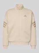adidas Sportswear Regular Fit Jacke mit Stehkragen in Beige, Größe L