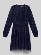 DANAMADE Knielanges Kleid mit Rundhalsausschnitt in Marine, Größe 140