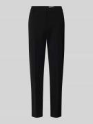 comma Stoffhose mit Gesäßtasche in Black, Größe 34