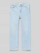 Mango Jeans mit 5-Pocket-Design in Hellblau, Größe 116