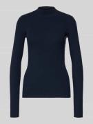 JOOP! Strickpullover mit Stehkragen Modell 'Koni' in Marine, Größe 34