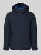 Tommy Hilfiger Regular Fit Funktionsjacke mit Kapuze in Marine, Größe ...