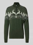 Dale of Norway Troyer aus reiner Wolle in Khaki, Größe L