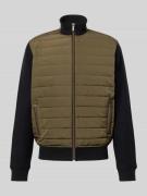 bugatti Steppjacke mit Reißverschlusstaschen in Oliv, Größe M