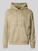 Antony Morato Regular Fit Hoodie mit Reißverschlusstaschen in Beige, G...