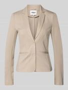 Only Taillierter Blazer aus Viskose-Mix Modell 'POPTRASH' in Sand, Grö...