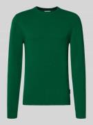 Casual Friday Oversized Strickpullover mit gerippten Abschlüssen in Gr...