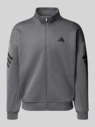 adidas Sportswear Sweatjacke mit Logo und Reißverschluss in Anthrazit,...