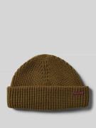 Barbour Beanie mit Woll-Anteil Modell 'MOSELY' in Oliv, Größe 1