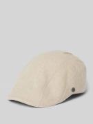 bugatti Schirmmütze aus Leinen-Baumwoll-Mix in Beige, Größe 59
