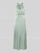 Vila Abendkleid mit Schlüssellochausschnitt Modell 'Ravenna' in Hellgr...