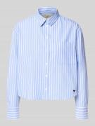 Weekend Max Mara Regular Fit Langarmbluse aus reiner Baumwolle in Hell...