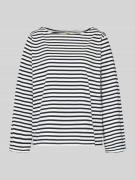 Soyaconcept Loose Fit Langarmshirt aus reiner Baumwolle in Marine, Grö...