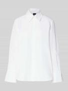 Marella Hemdbluse mit Knopfleiste in Weiss, Größe 36