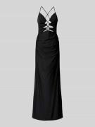 Luxuar Abendkleid mit Schnürung in Black, Größe 40