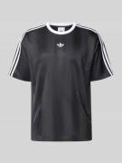adidas Originals Funktionsshirt mit Logo und Rundhalsausschnitt in Bla...