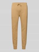 Polo Ralph Lauren Regular Fit Sweatpants aus Baumwoll-Mix in Camel, Gr...