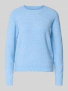 Vero Moda Regular Fit Strickpullover mit Crew Neck Modell 'DOFFY' in H...