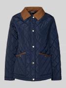 Lauren Ralph Lauren Regular Fit Steppjacke mit Umlegekragen in Marine,...
