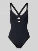 Seafolly Body mit V-Ausschnitt in Black, Größe 38