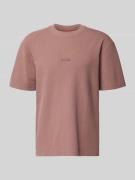 HUGO Regular Fit T-Shirt aus reiner Baumwolle Modell 'DAFFL' in Rostro...