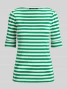 Lauren Ralph Lauren Slim Fit T-Shirt aus Baumwoll-Mix in Mint, Größe L