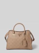 Guess Handtasche mit Logo-Muster Modell 'CRESIDIA II SOCIETY SATCH' in...
