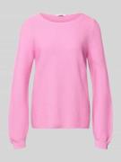 Christian Berg Woman Regular Fit Pullover mit Strukturmuster in Rosa, ...