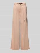 Marc Cain Wide Leg Jeans mit 5-Pocket-Design in Beige, Größe 34