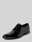 Lloyd Derby-Schuhe aus echtem Leder Modell 'LENO' in Black, Größe 42,5