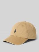 Polo Ralph Lauren Basecap aus reiner Baumwolle in Hellbraun, Größe 1