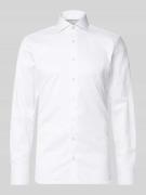 ETERNA Slim Fit Businesshemd in Premiumqualität in Weiss, Größe 43