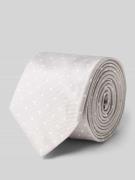 Gierremilano Seidenkrawatte aus reiner Seide mit Logo-Patch (7,5cm) in...