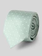 Gierremilano Seidenkrawatte aus reiner Seide mit Logo-Patch (7,5cm) in...