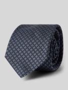 Gierremilano Seidenkrawatte aus reiner Seide mit Allover-Stitching (7,...