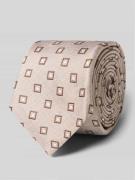 Gierremilano Seidenkrawatte aus reiner Seide mit Logo-Patch (7,5cm) in...