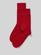 Christian Berg Men Socken mit elastischen Bündchen im 2er-Pack in Rot,...