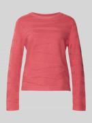 Tom Tailor Regular Fit Pullover aus reiner Baumwolle in Pink, Größe L