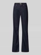 More & More Jeans mit Eingrifftaschen in Dunkelblau, Größe 34