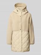 Fuchs Schmitt Teddyfell Mantel mit Knopfleiste und Eingrifftaschen in ...