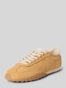 HOFF Sneaker aus echtem Leder mit Logo-Detail Modell 'Bridge' in GELB,...