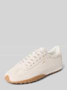 HOFF Sneaker aus echtem Leder mit Logo-Detail Modell 'Bridge' in Hellg...