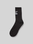 RHUDE Socken mit Logo-Stitching in Black, Größe 1