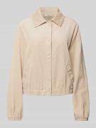 mbyM Hemdbluse mit Druckknopfleiste Modell 'Karone' in Beige, Größe M