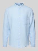 Marc O'Polo Regular Fit Freizeithemd aus reinem Leinen in Hellblau, Gr...
