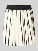 Guess Activewear Ausgestellter Minirock mit Plissees in Ecru, Größe XS