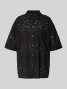 Gestuz Relaxed Fit Hemdbluse aus reiner Baumwolle Modell 'baylor' in B...