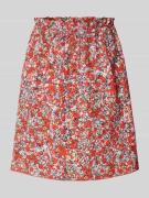 Armedangels Minirock aus Viskose-Leinen-Mix Modell 'FILIZAA' in Rot, G...