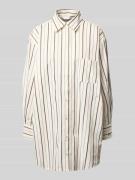 LeGer by Lena Gercke Hemdblusenkleid mit Brusttasche in Offwhite, Größ...