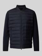 Emporio Armani Steppjacke mit Stehkragen in Marine, Größe 56